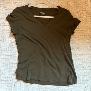Olive green T-shirt
